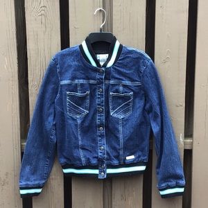 Vintage Baby Phat Denim Jacket, LG Fits Medium